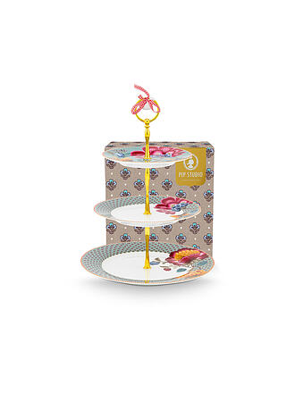 PIP STUDIO | Etagere 3-stufig BLOOMING TALES Fantasy Blue