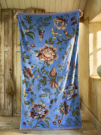 PIP STUDIO | Velours - Strandtuch SECRET GARDEN 100x180cm Blau