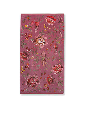 PIP STUDIO | Velours - Strandtuch SECRET GARDEN 100x180cm Rosa