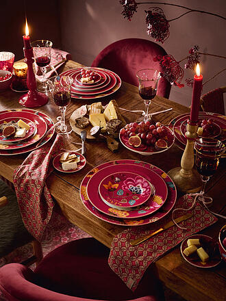PIP STUDIO | Dessertteller BLOOMING TALES  17cm Fantasy Darkred