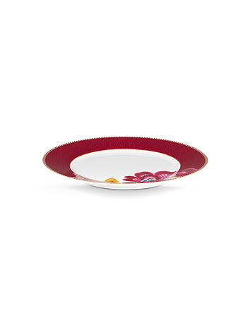 PIP STUDIO | Frühstücksteller BLOOMING TALES 21cm  Fantasy Darkred
