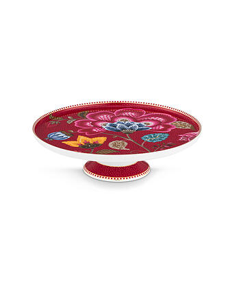 PIP STUDIO | Mini Tortenpaltte BLOOMING TALES 21cm Fantasy Darkred