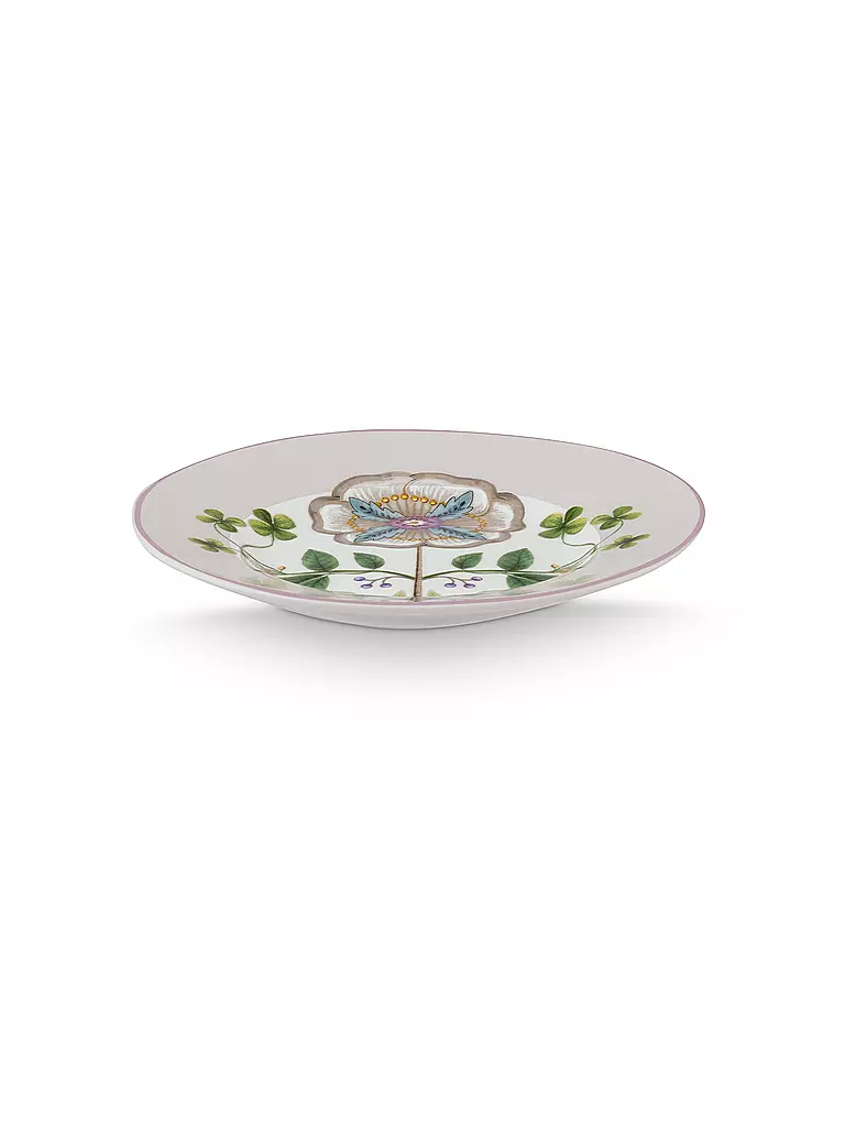 PIP STUDIO | Brotteller LILY & LOTUS 12cm Off White | lila