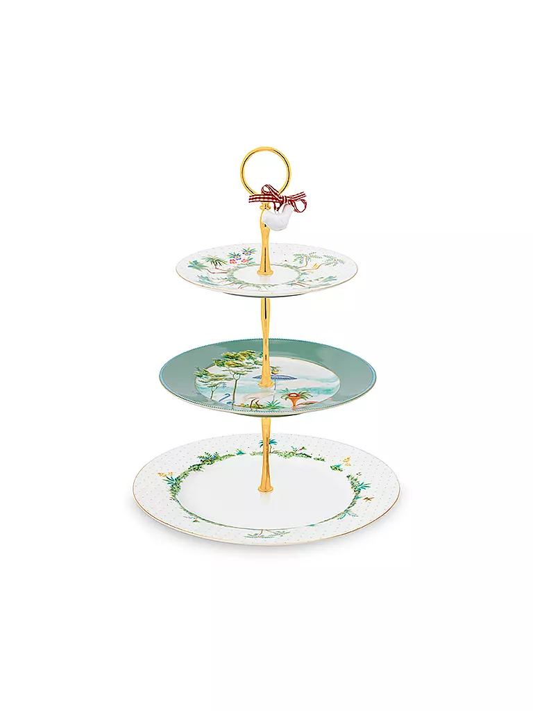 PIP STUDIO | Etagere Cake Stand 3er  Jolie Blue | türkis