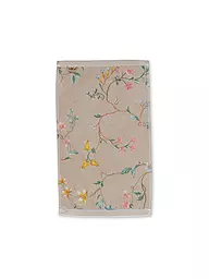 PIP STUDIO | Gästetuch LES FLEURS 30x50cm Weiss | hellbraun