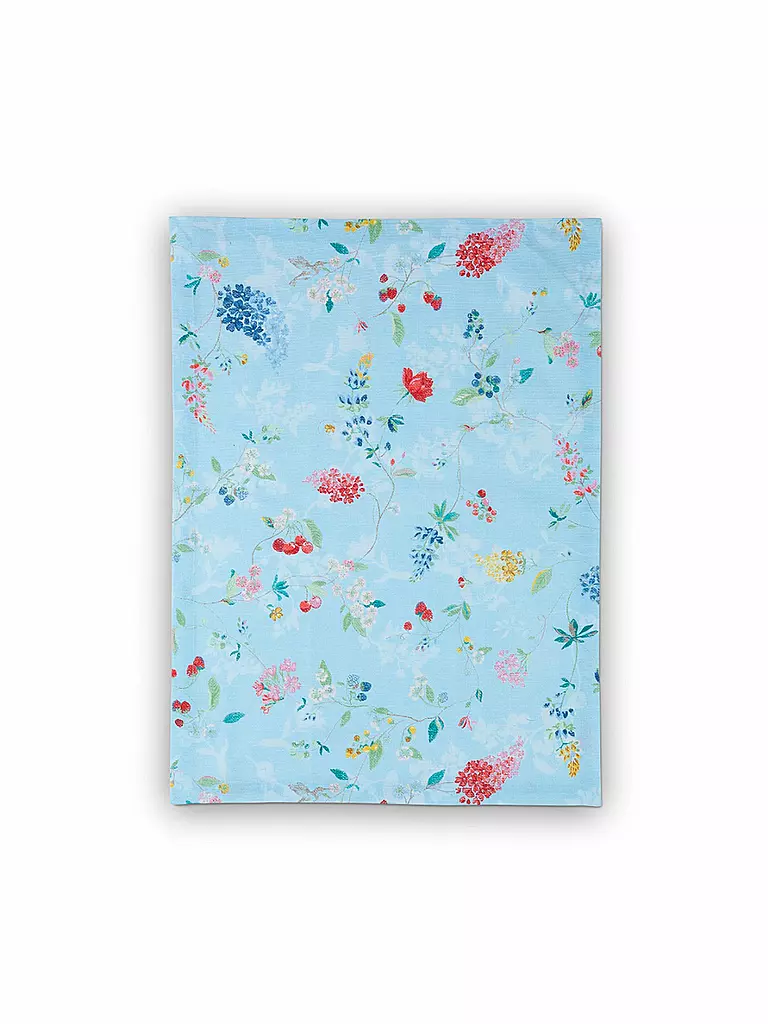 PIP STUDIO | Geschirrtücher "Floral Hummingbirds" 50x70cm | blau