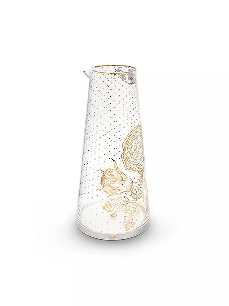 PIP STUDIO | Glaskrug 1700ml "Royal" (Golden Flower) | transparent