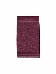 PIP STUDIO | Handtuch  JASMIN JACQUARD 55x100cm Dark Pink | beere