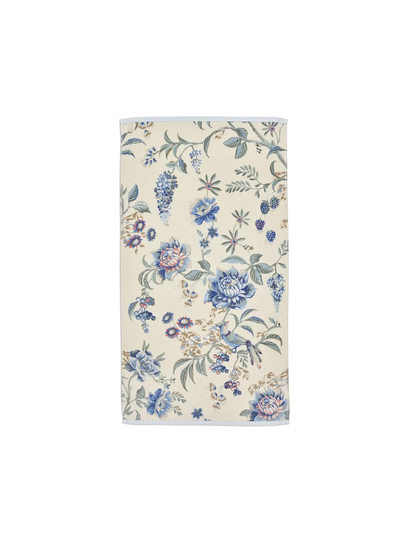 PIP STUDIO | Handtuch 55x100cm SECRET GARDEN Green | weiss