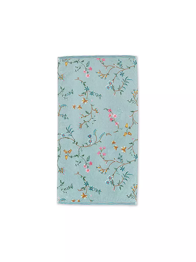 PIP STUDIO | Handtuch LES FLEURS 55x100cm Blau | hellblau