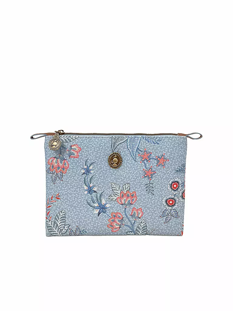 PIP STUDIO | Kosmetiktasche Flower Festival S Light Blue | hellblau