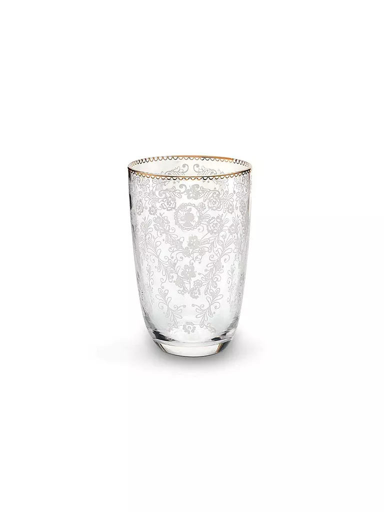 PIP STUDIO | Longdrinkglas "Floral"  400ml  | transparent