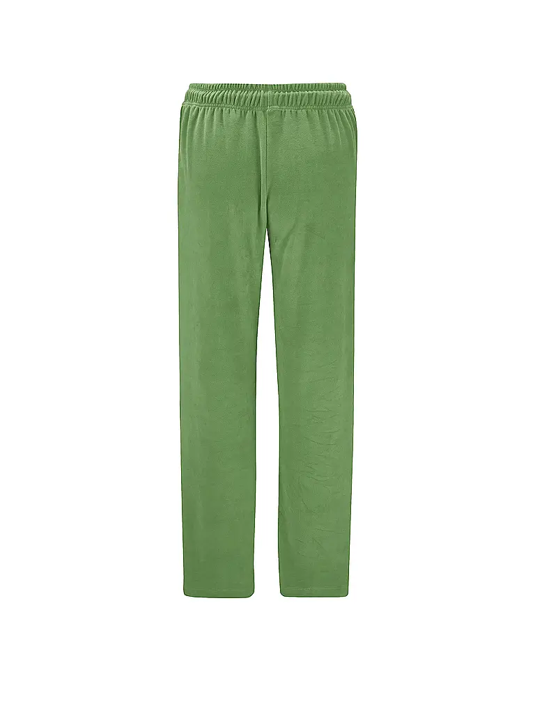 PIP STUDIO | Loungewear Hose BRITTA VELVET | grün