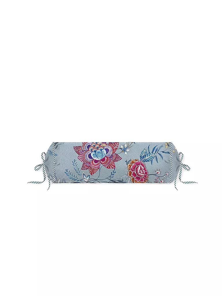 PIP STUDIO | Nackenrolle gefüllt 22x70cm Flower Festival Blue | blau