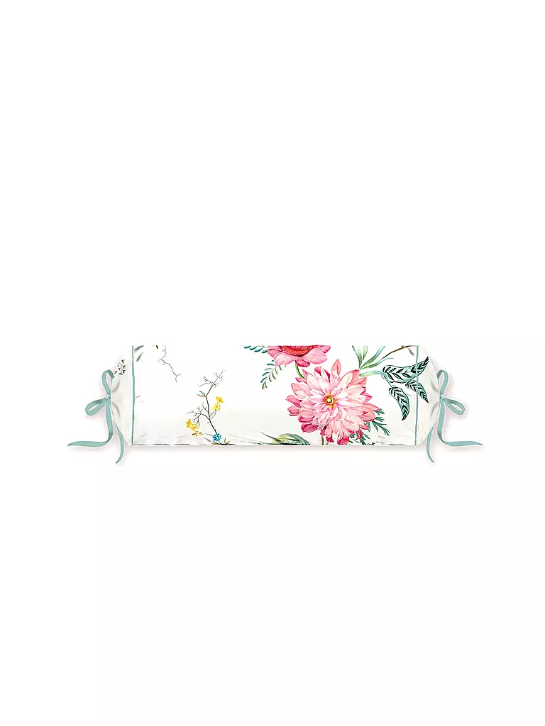 PIP STUDIO | Nackenrolle gefüllt Fleur Grandeur  22x70cm Weiss | weiss