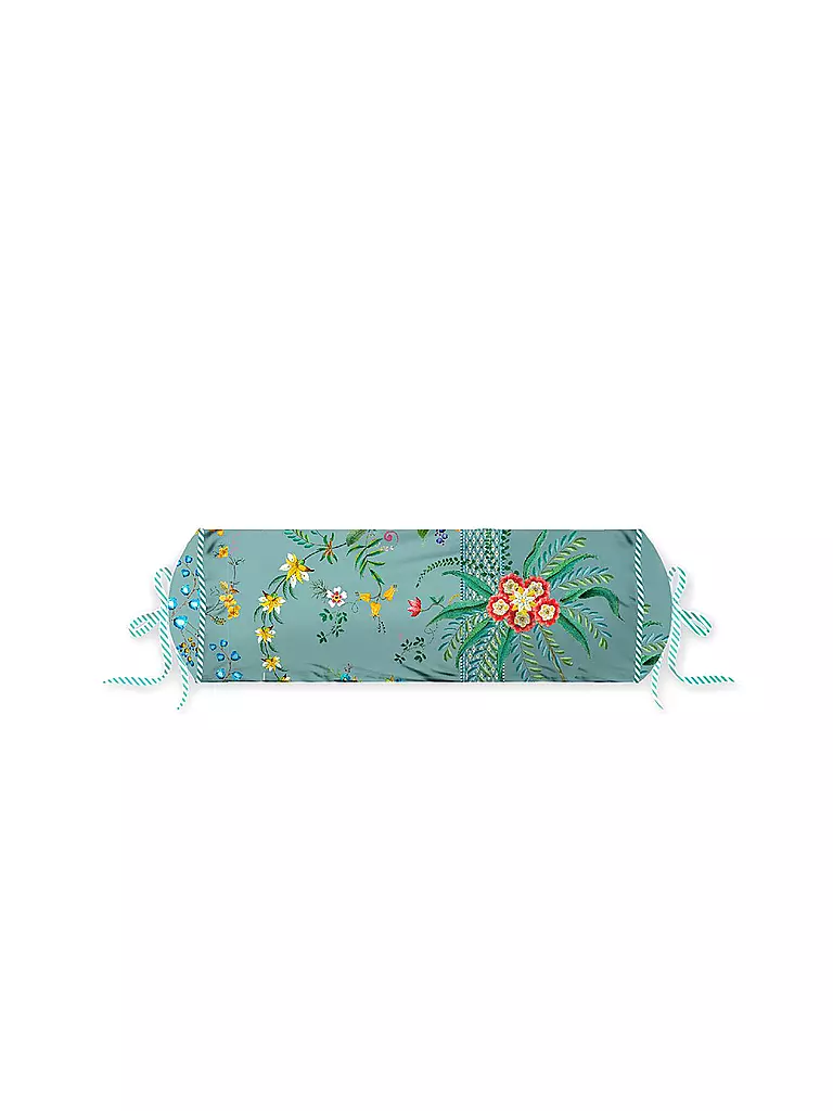 PIP STUDIO | Nackenrolle gefüllt Petites Fleurs 22x70cm Blau | petrol