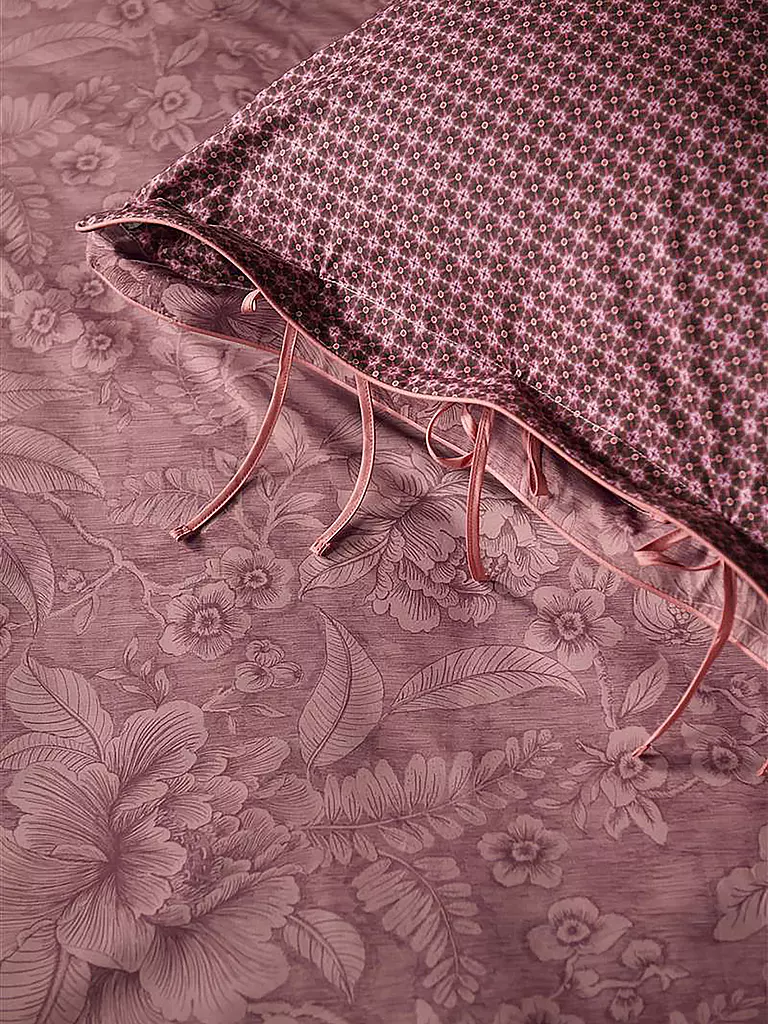 PIP STUDIO | Perkal Bettwäsche 70x90cm/140x200cm CASA DEI FIORI Terra | beere