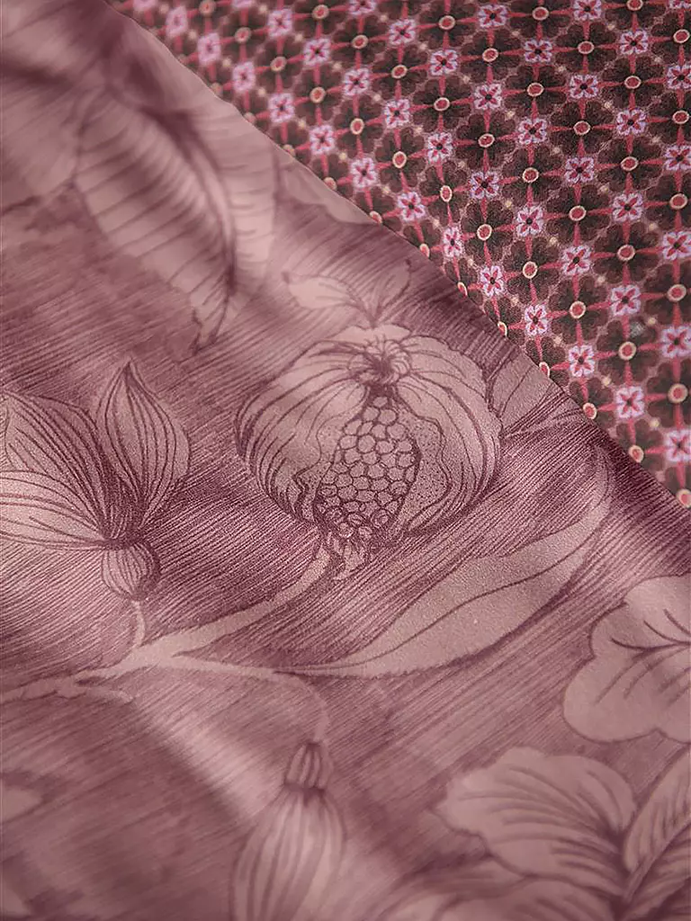 PIP STUDIO | Perkal Bettwäsche 70x90cm/140x200cm CASA DEI FIORI Terra | beere