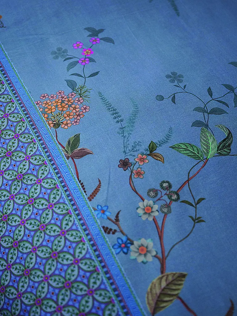 PIP STUDIO | Perkal Bettwäsche BUSTANI 70x90cm/140x200cm Blue | hellblau