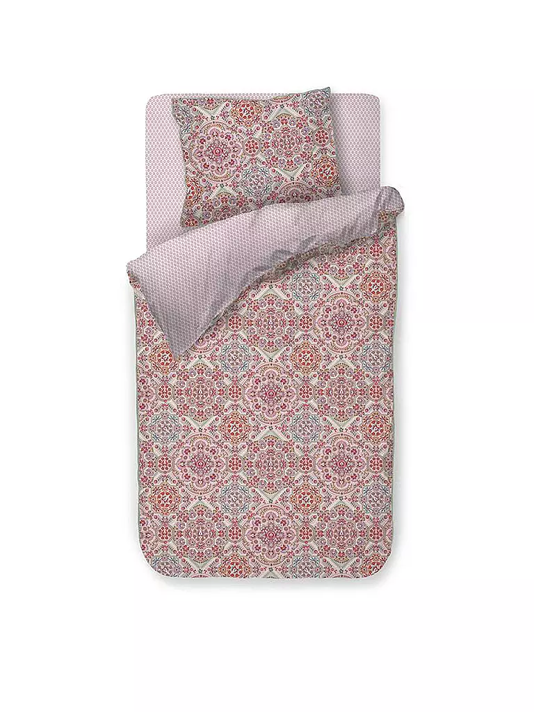 PIP STUDIO | Perkal Bettwäsche EL BORDADO 70x90cm/140x200cm Pink | rosa