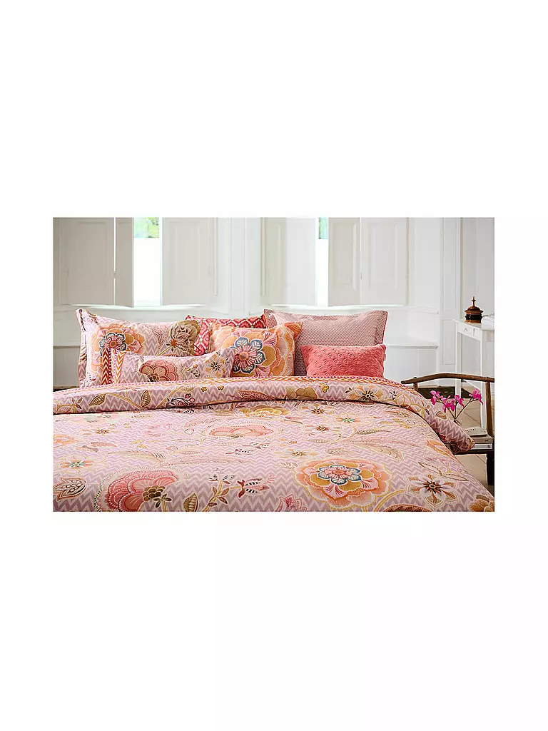 PIP STUDIO | Perkal Bettwäsche HAKUNA 70x90cm / 140x200cm Rosa | rosa