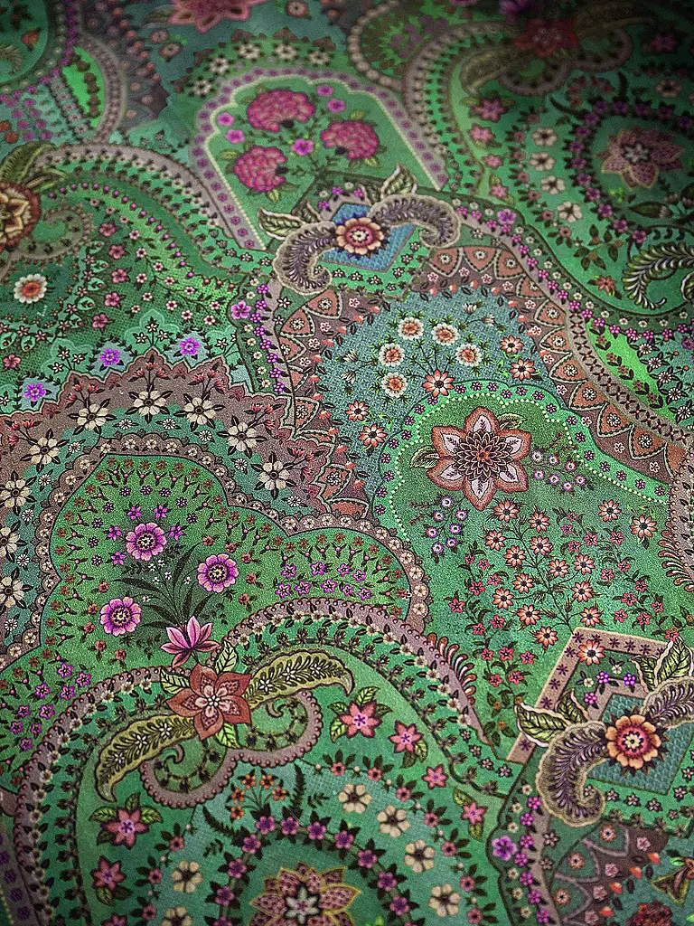PIP STUDIO | Perkal Bettwäsche LITTLE JABALI 70x90cm/140x200cm | dunkelgrün
