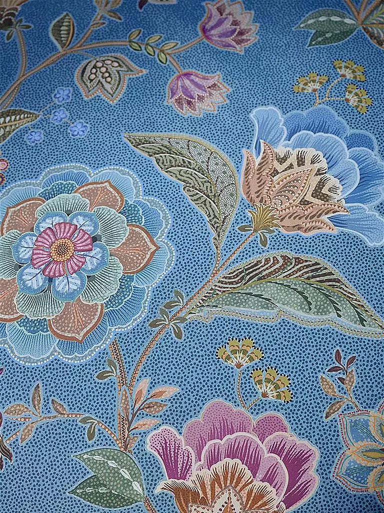 PIP STUDIO | Perkal Bettwäsche MATATA 70x90cm / 140x200cm Blau | blau