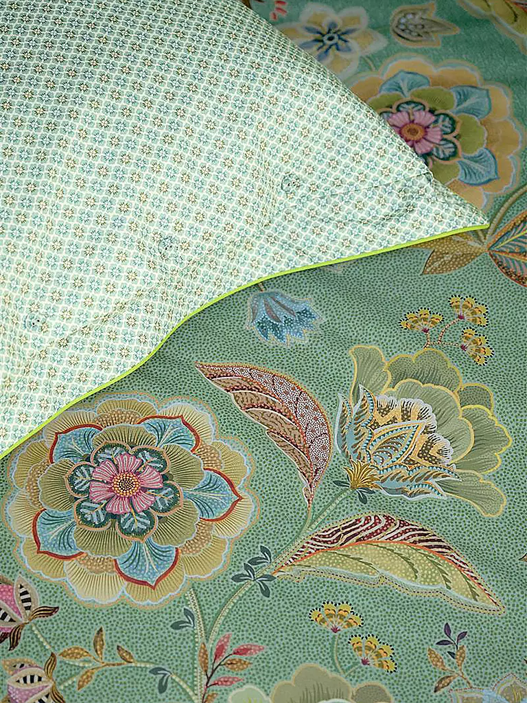 PIP STUDIO | Perkal Bettwäsche MATATA 70x90cm / 140x200cm Gruen | grün