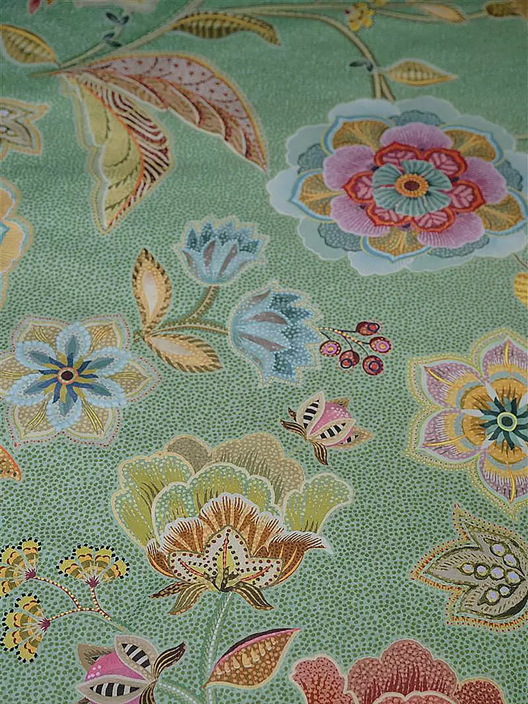 PIP STUDIO | Perkal Bettwäsche MATATA 70x90cm / 140x200cm Gruen | grün
