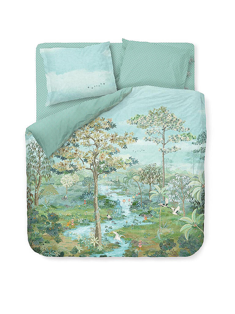 PiP Studio Perkal Bettwäsche Pip Garden Dark Blue aus 100% Baumwolle PiP Studio Perkal Bettwäsche Pip Garden Dark Blue aus 100% Baumwolle