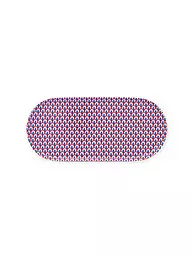 PIP STUDIO | Platte klein FLOWER FESTIVAL 25x12cm Dark Pink | hellblau