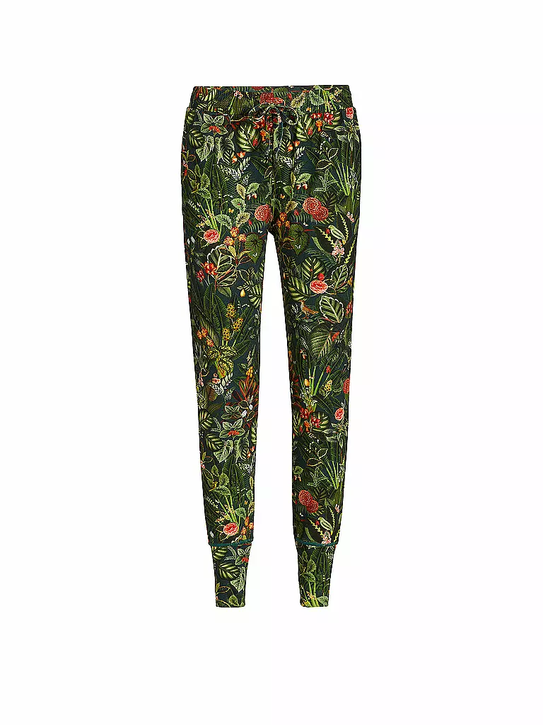 PIP STUDIO | Pyjamahose "Bobien Forest Delight" | grün