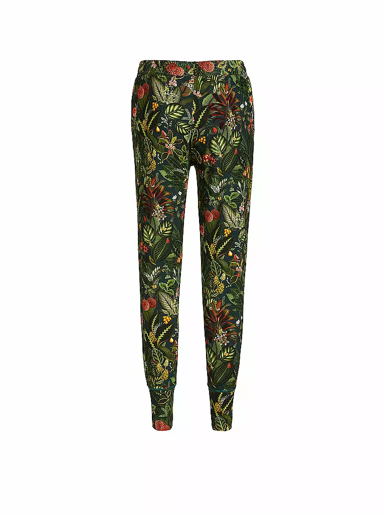 PIP STUDIO | Pyjamahose "Bobien Forest Delight" | grün