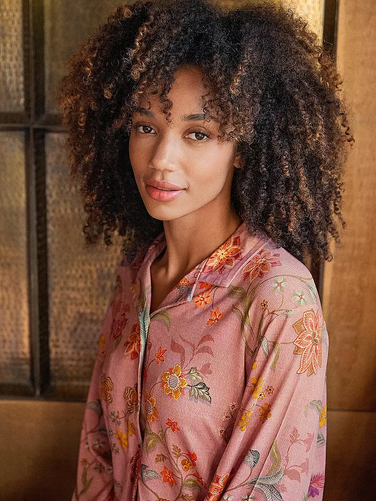 PIP STUDIO | Pyjamashirt FAYE COCO FLORAL  | rosa