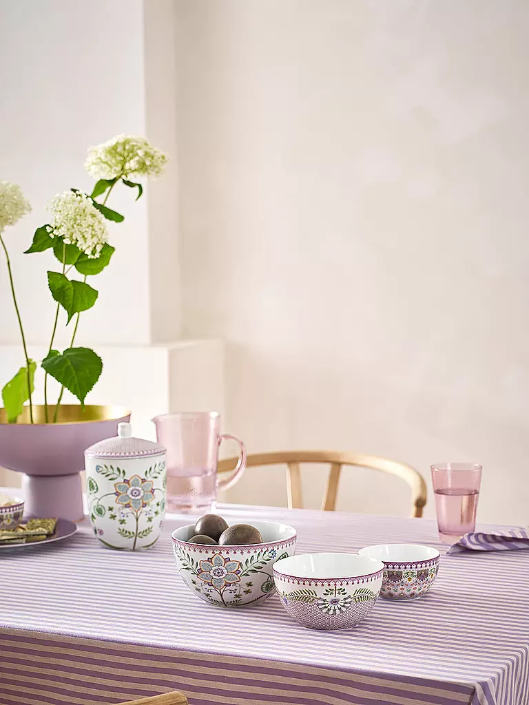 PIP STUDIO | Schale LILY & LOTUS 15cm Tiles Lilac | hellgrün
