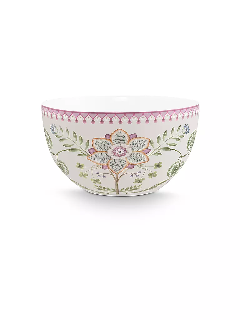 PIP STUDIO | Schale LILY & LOTUS 18cm Off White | lila