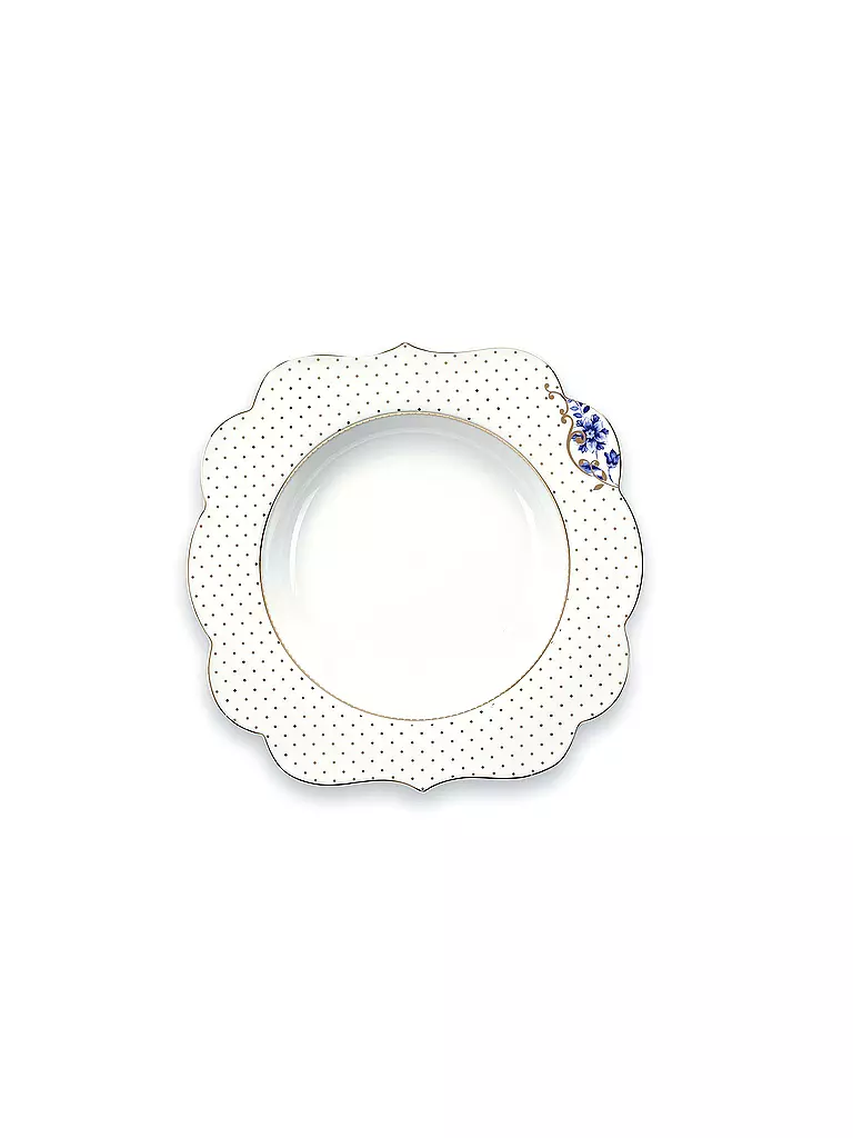 PIP STUDIO | Suppenteller "Royal White" 28cm  | weiß