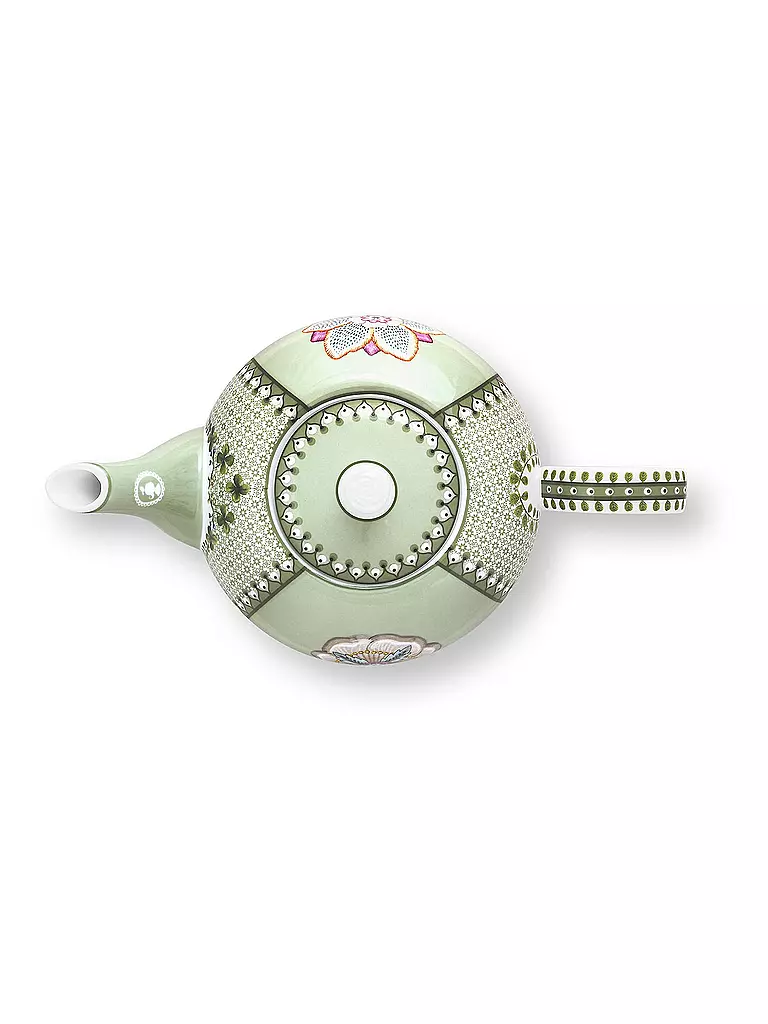 PIP STUDIO | Teekanne Large LILY & LOTUS 1,6l Light Green | lila