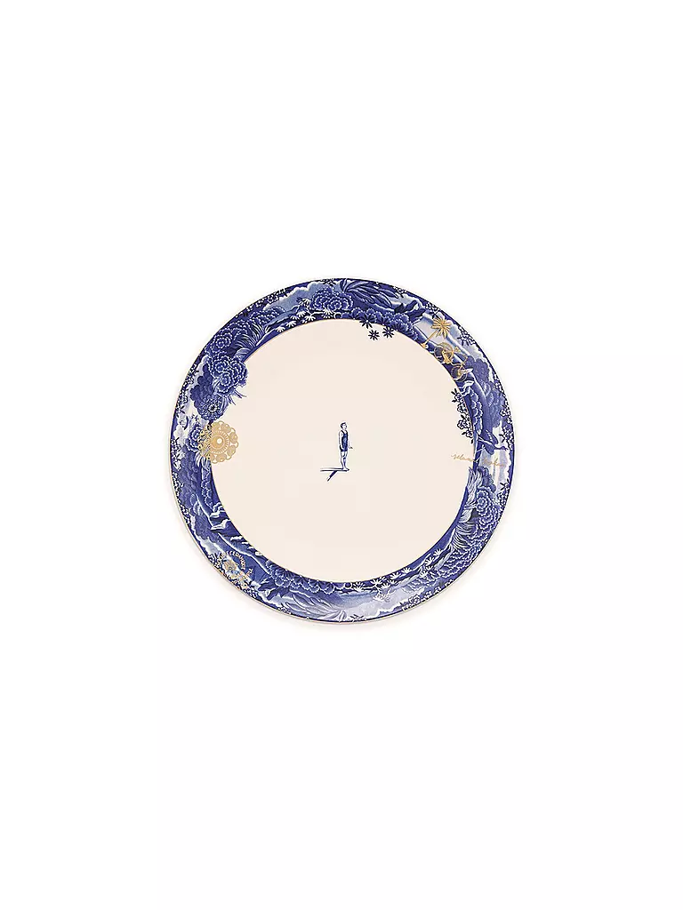 PIP STUDIO | Teller Flach Heritage 26,5cm | blau
