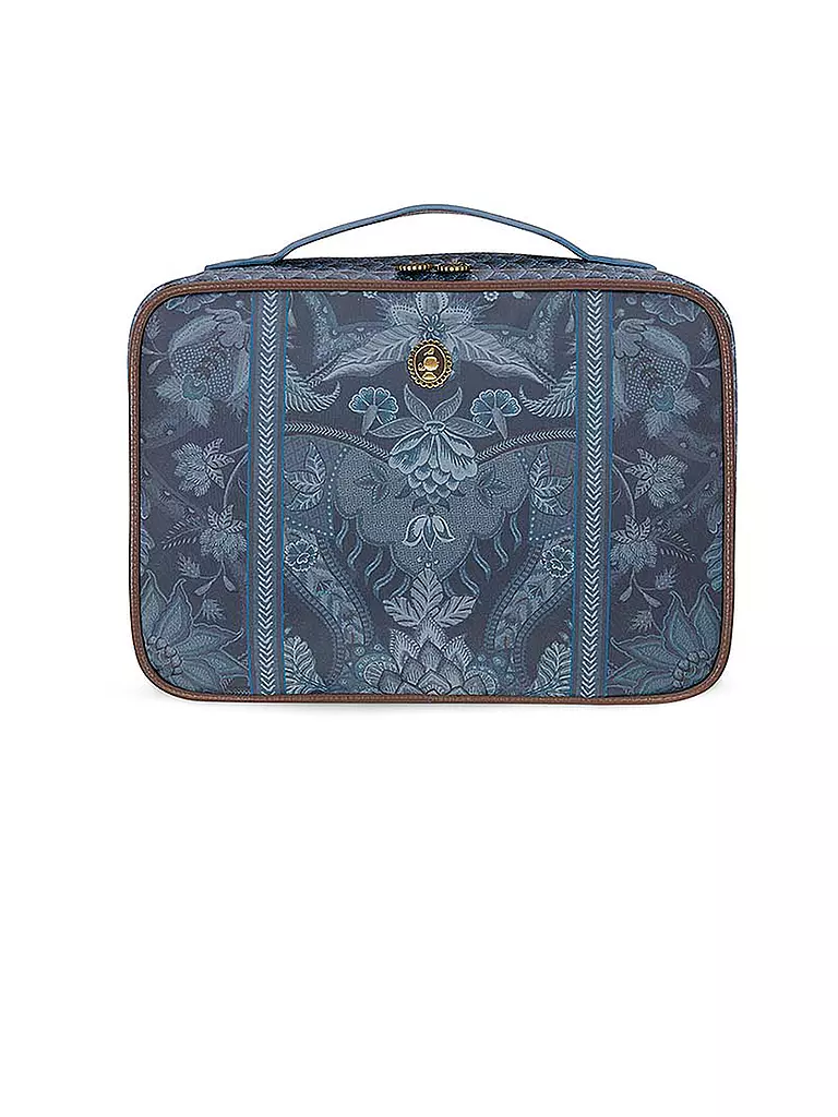 PIP STUDIO | Toilettetasche KYOTO FESTIVAL 27x19x10cm Large Indigo Blue | blau