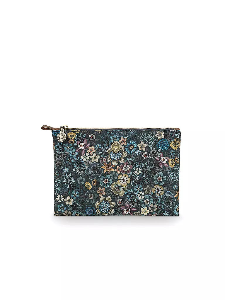 PIP STUDIO | Toilettetasche TUTTI I FIORI 24x15,5cm Blue | dunkelblau