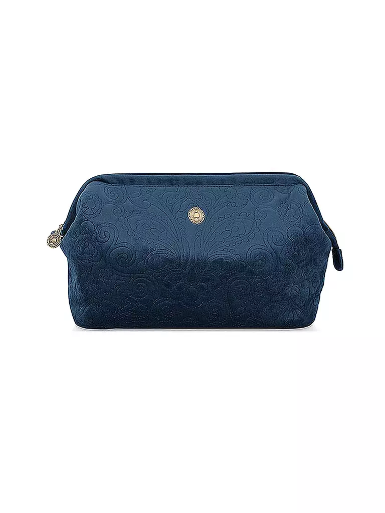 PIP STUDIO | Toilettetasche Velvet QUILTEY DAYS X-Large | blau