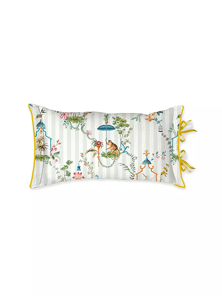 PIP STUDIO | Zierkissen gefüllt Singerie 35x60cm Weiss | weiß