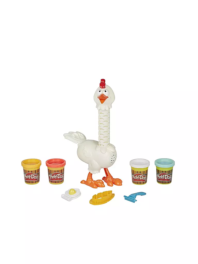 PLAY-DOH | Animal Crew Cluck-a-Dee Verrücktes Huhn - Bauernhof-Spielset  | keine Farbe