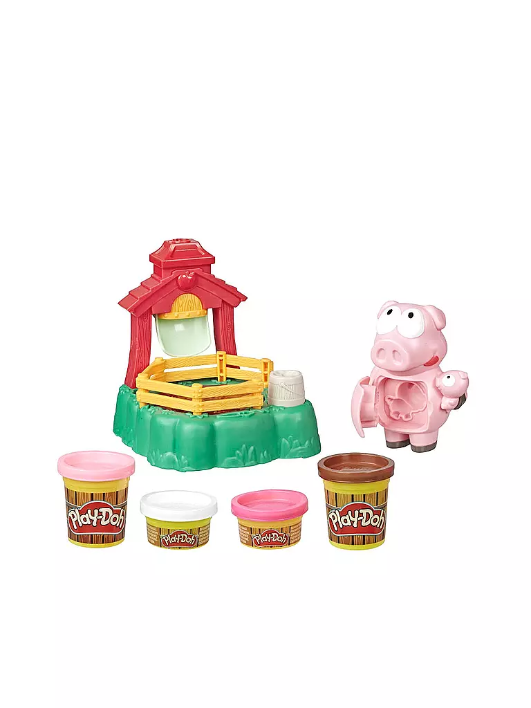 PLAY-DOH | Animal Crew Pigsley - Kleine Schweinchen Spielset | keine Farbe