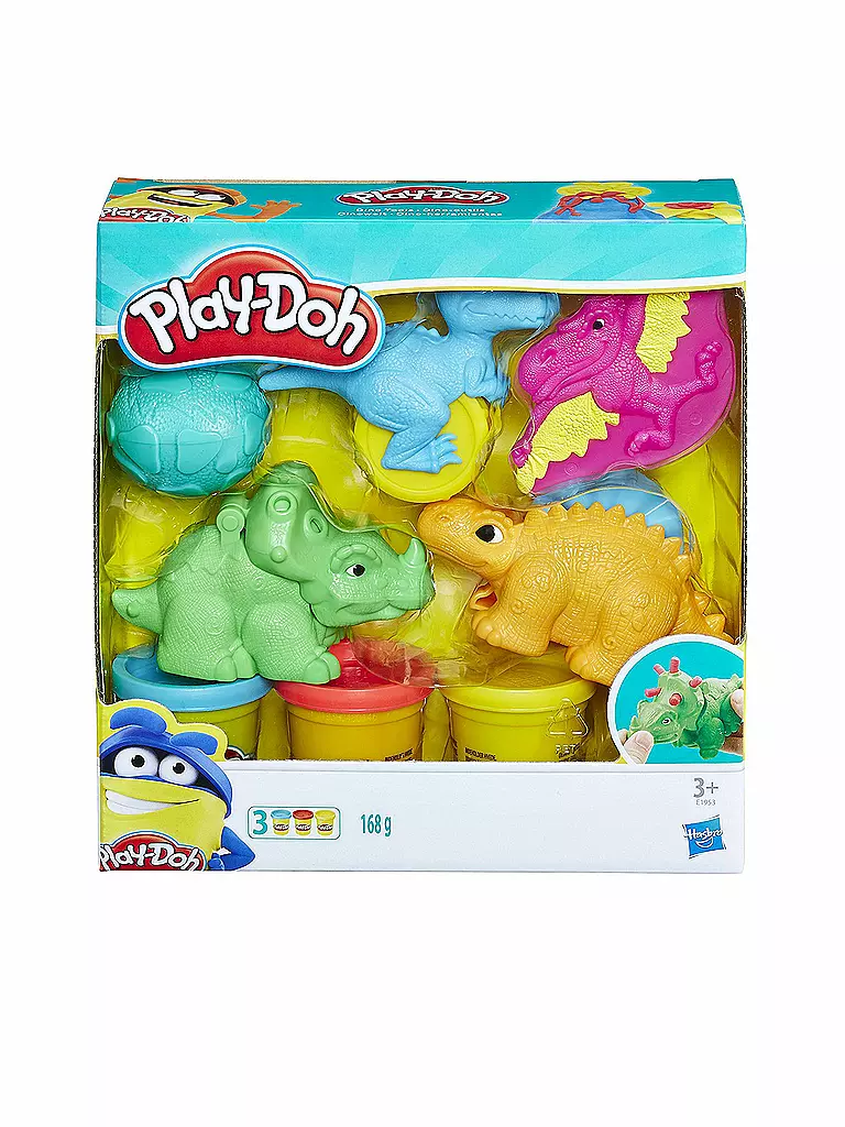 PLAY-DOH | Knete - Dino Set | transparent