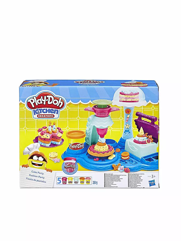 PLAY-DOH | Knete - Kuchen Party | transparent