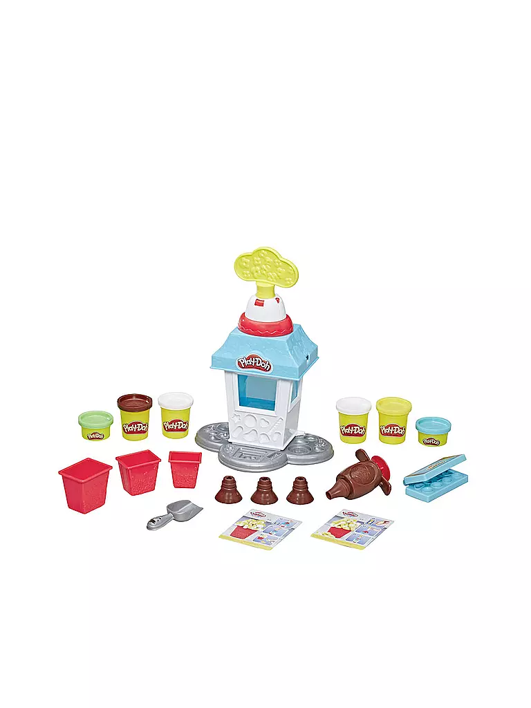 PLAY-DOH | Knete - Popcornmaschine mit 6 Dosen Play-Doh | bunt