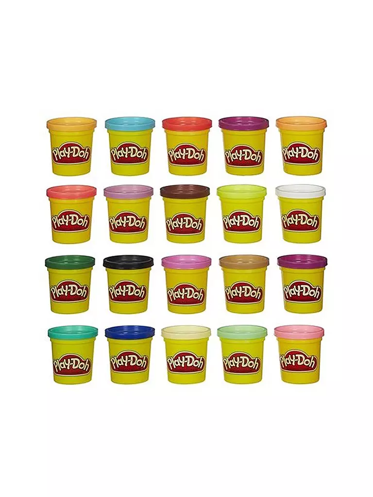 PLAY-DOH | Knete - Super Farbenset 20er | transparent