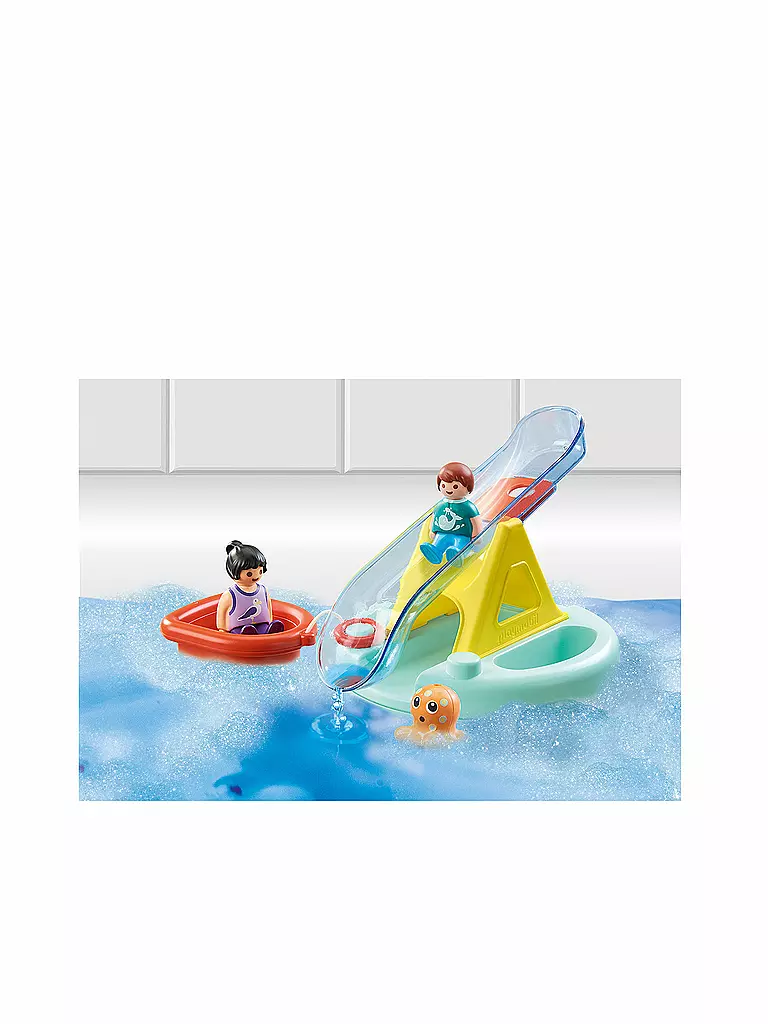 PLAYMOBIL | 1,2,3 - Badeinsel mit Wasserrutsche 70635 | keine Farbe